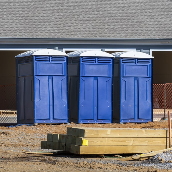 are there any restrictions on where i can place the portable toilets during my rental period in Chattahoochee Hills GA